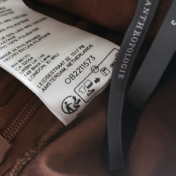 Anthropologie Linen Blend Sleeveless Vest Romper Womens S Brown Open Back - Picture 11 of 11